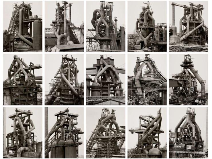 Bernd and Hilla Becher, “Hochöfen (Blast Furnaces)”