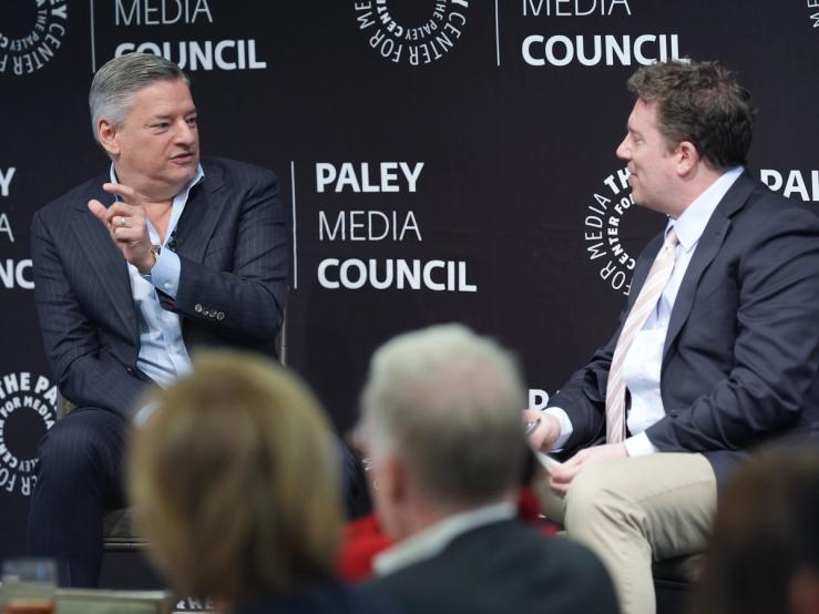 Ted Sarandos and Ben Smith