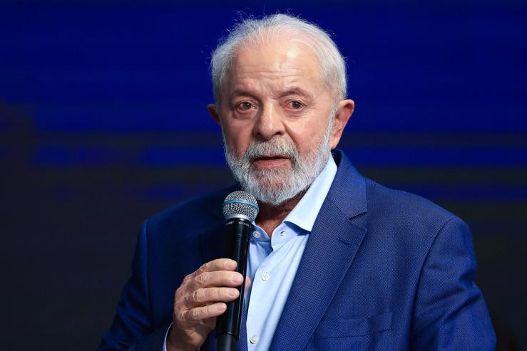 President of Brazil Luis Inácio Lula Da Silva.