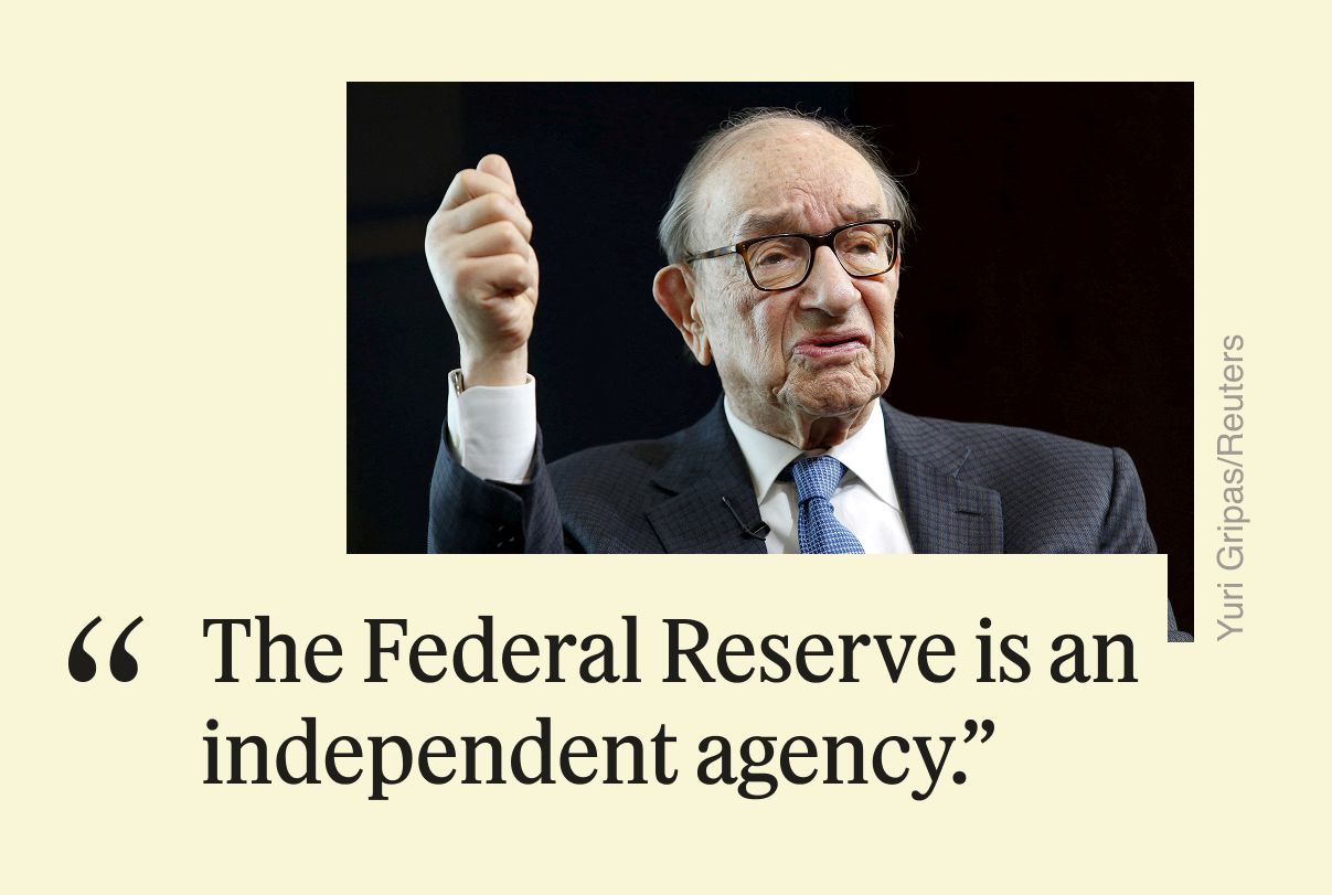 “The Federal Reserve is an independent agency.”