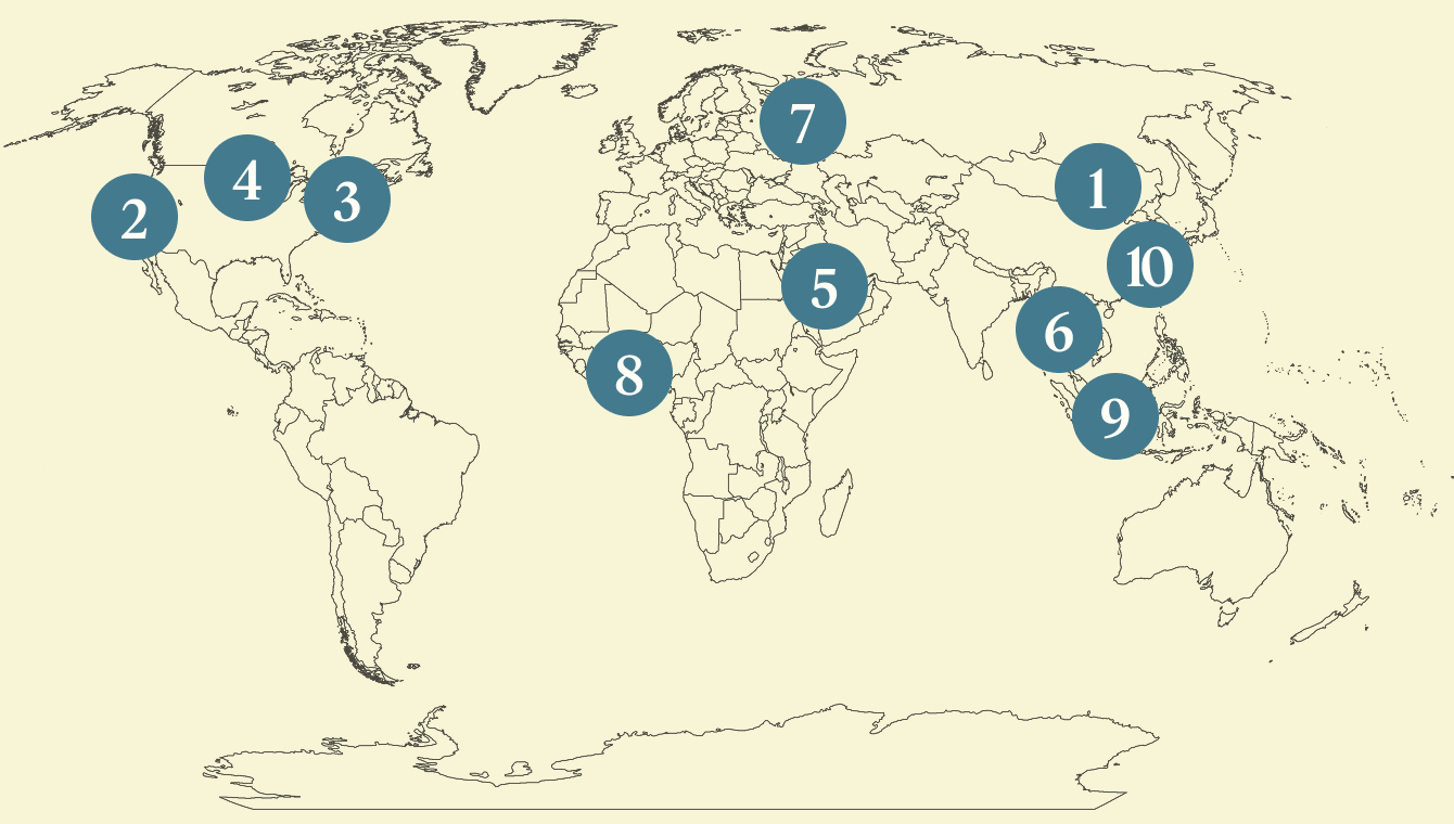 Semafor World Today map graphic
