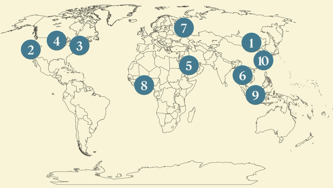 Semafor World Today map graphic