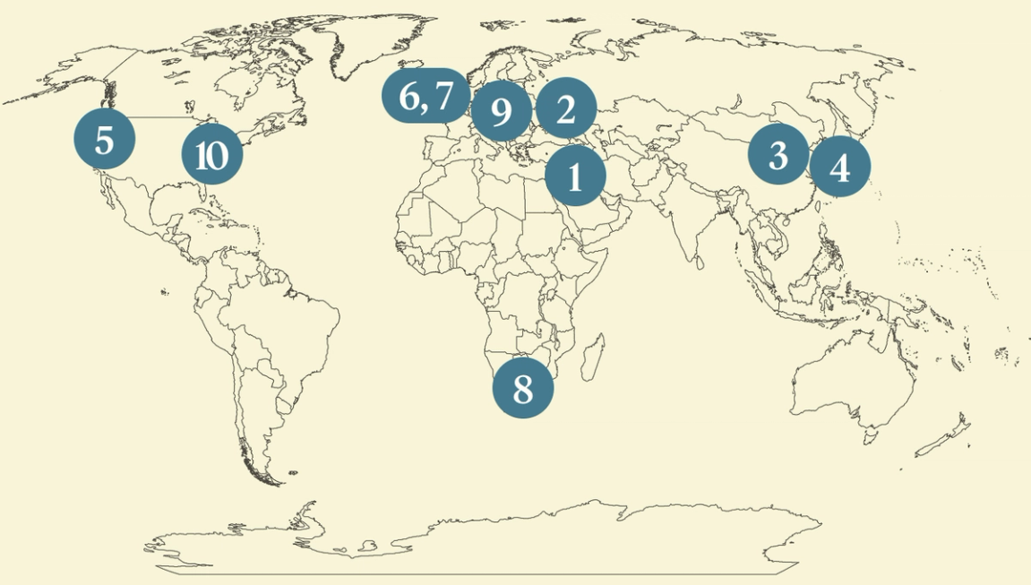 Semafor World Today map graphic