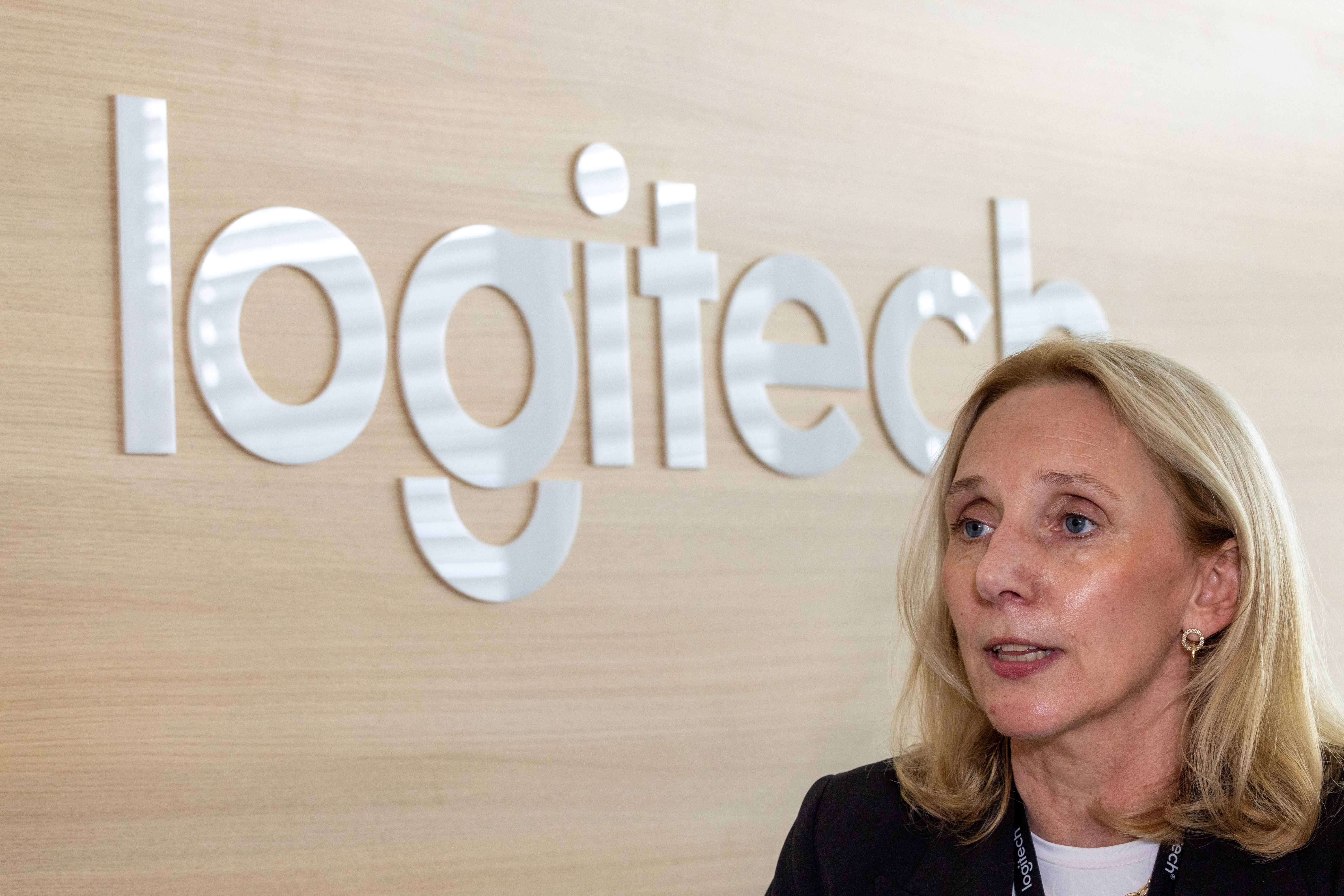 Logitech’s Hanneke Faber.