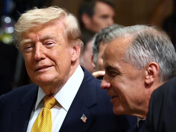 President Donald Trump and Canadian Prime Minister Mark Carney