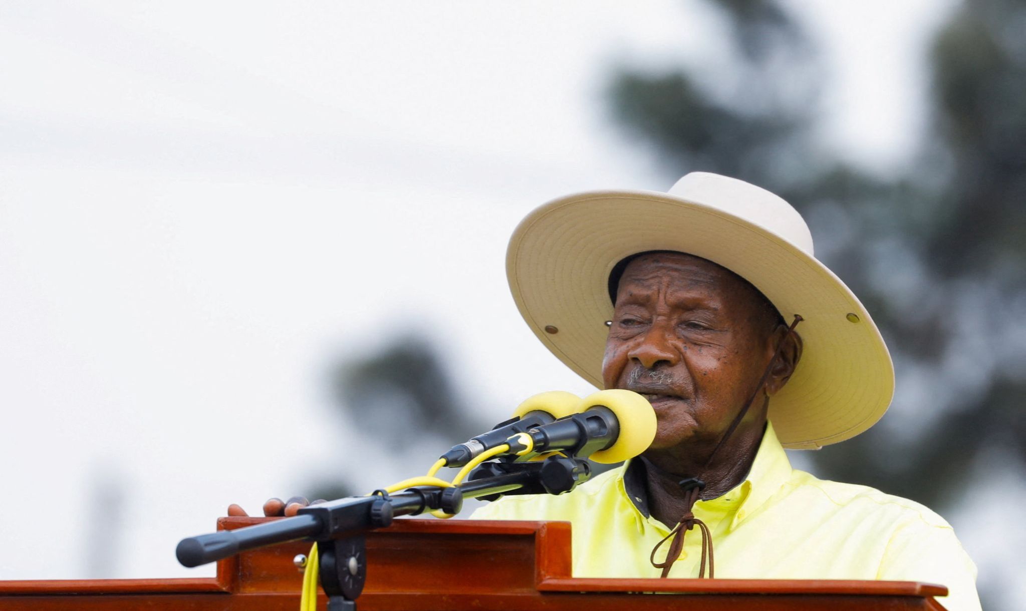 Uganda’s President Yoweri Museveni.