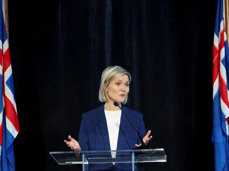Iceland’s Prime Minister Kristrun Frostadottir
