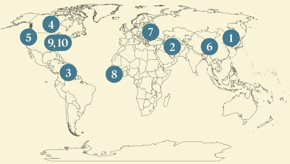 World map