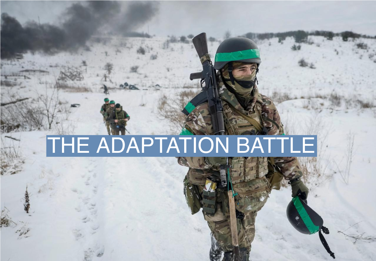 Ukrainian servicemen attend mock anti-sabotage drills near the border with Russia, amid Russia’s attack on Ukraine, in Sumy region, Ukraine January 20, 2024. REUTERS/Gleb Garanich