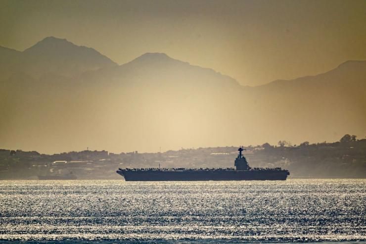 The USS Gerald Ford.
