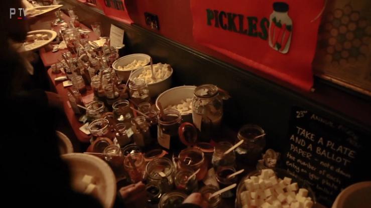 A screenshot of the Dog and Bell’s pickle contest