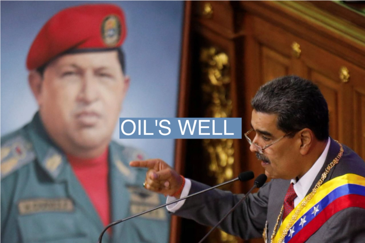 Venezuela’s President Nicolas Maduro delivers his annual address to the nation at the National Assembly, in Caracas, Venezuela, on Jan. 15.