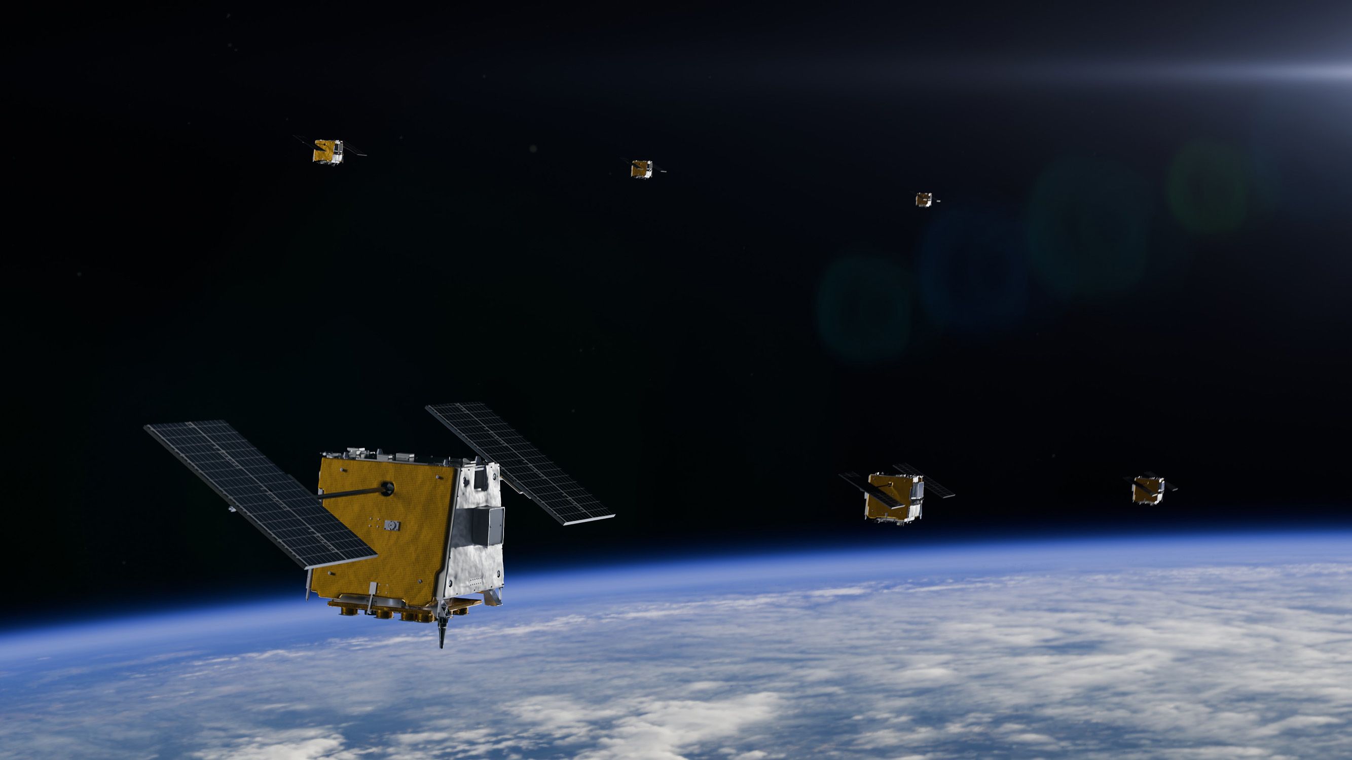 Loft Orbital satellites.