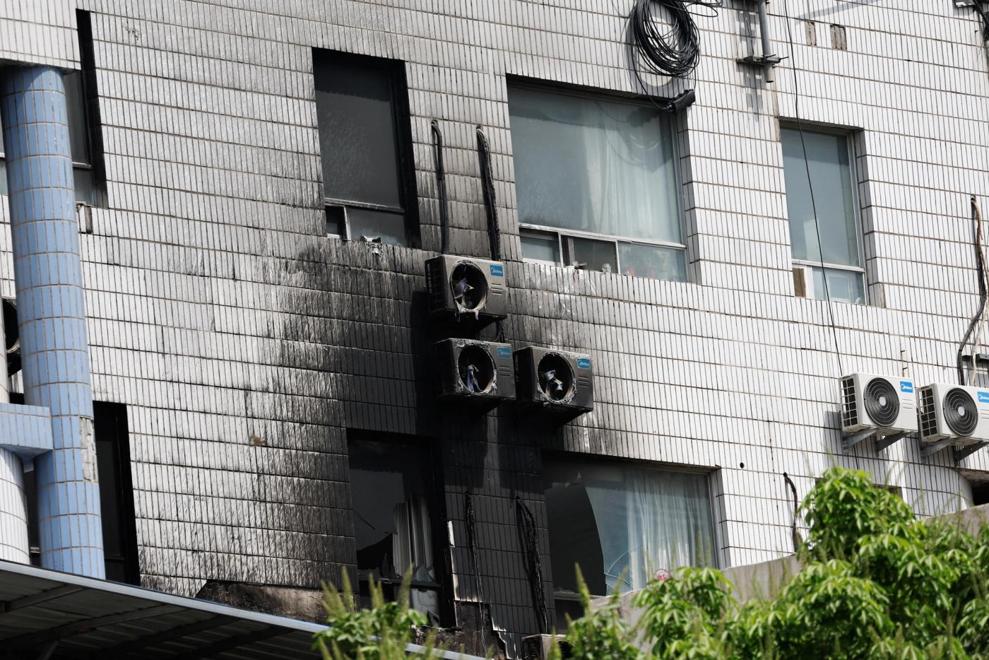 Beijing hospital fire