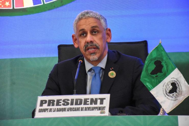 African Development Bank President Sidi Ould Tah.