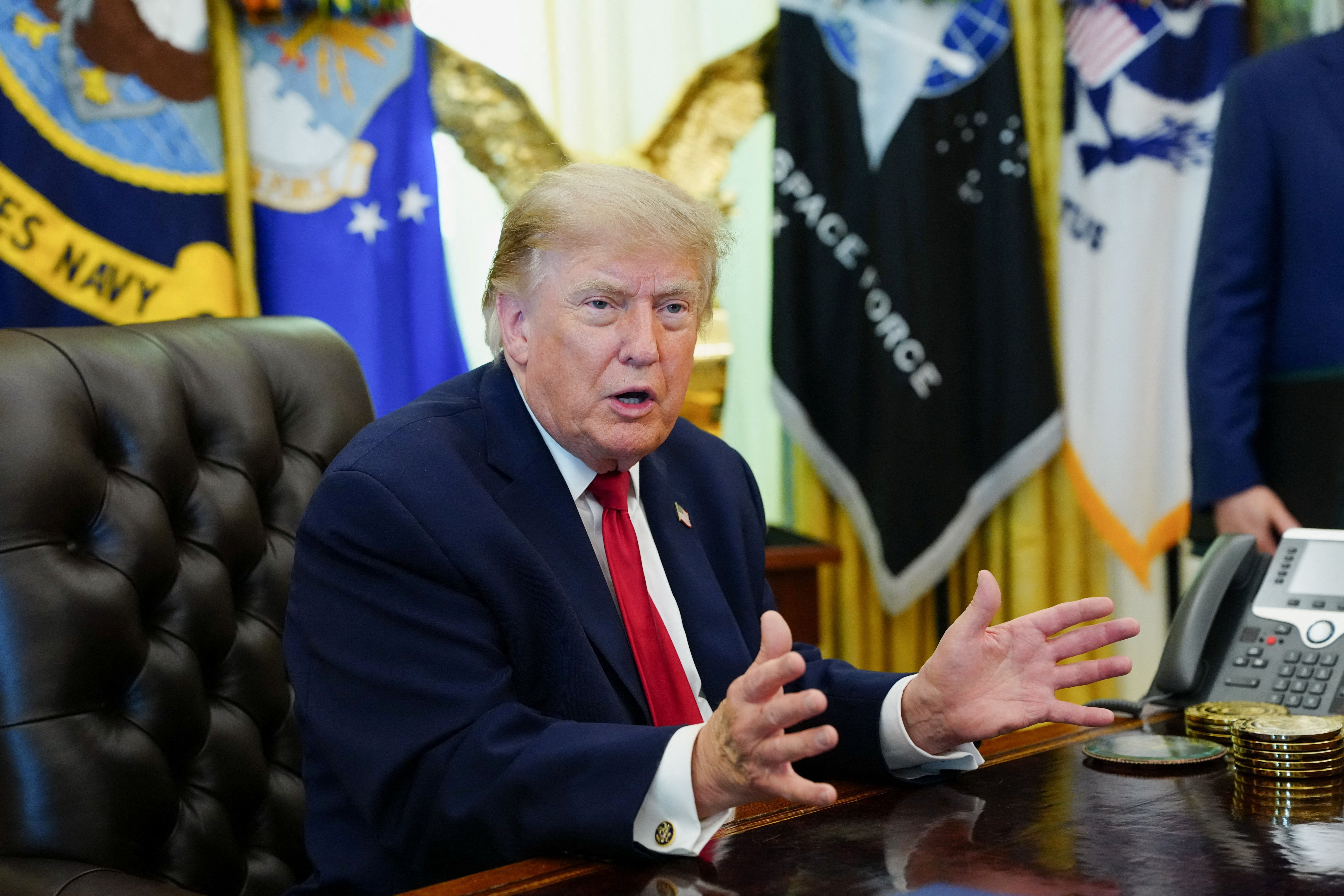 US President Donald Trump