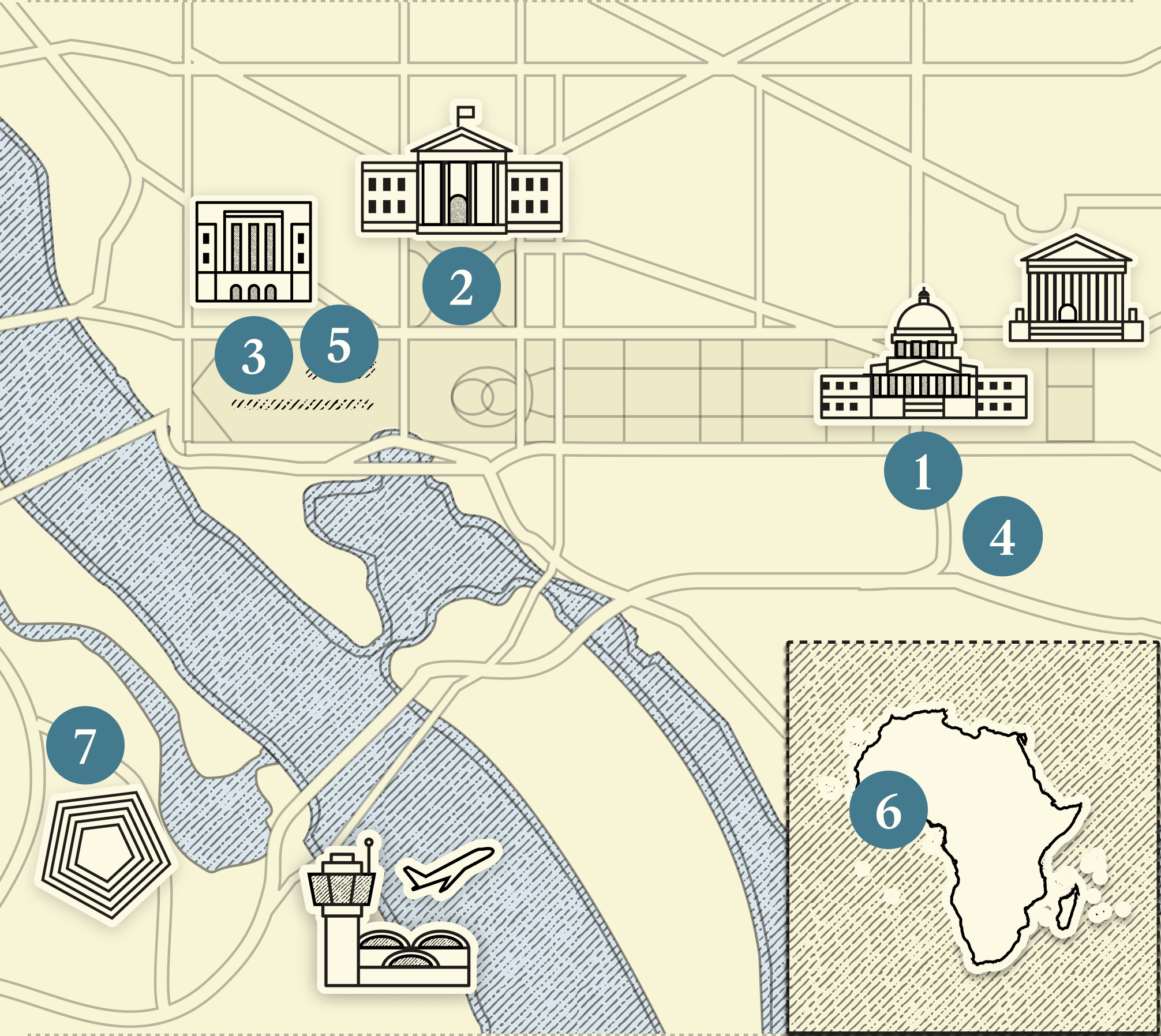 A map of DC.