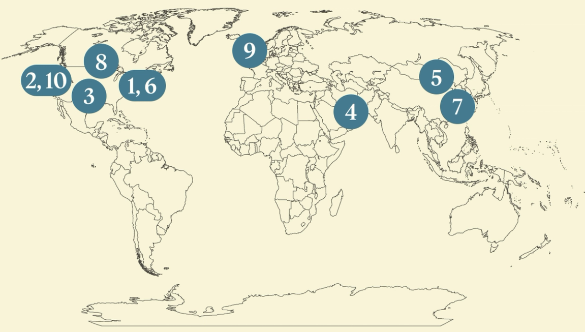 Semafor World Today map graphic
