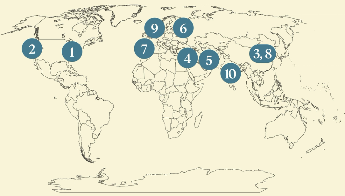 Semafor World Today map graphic