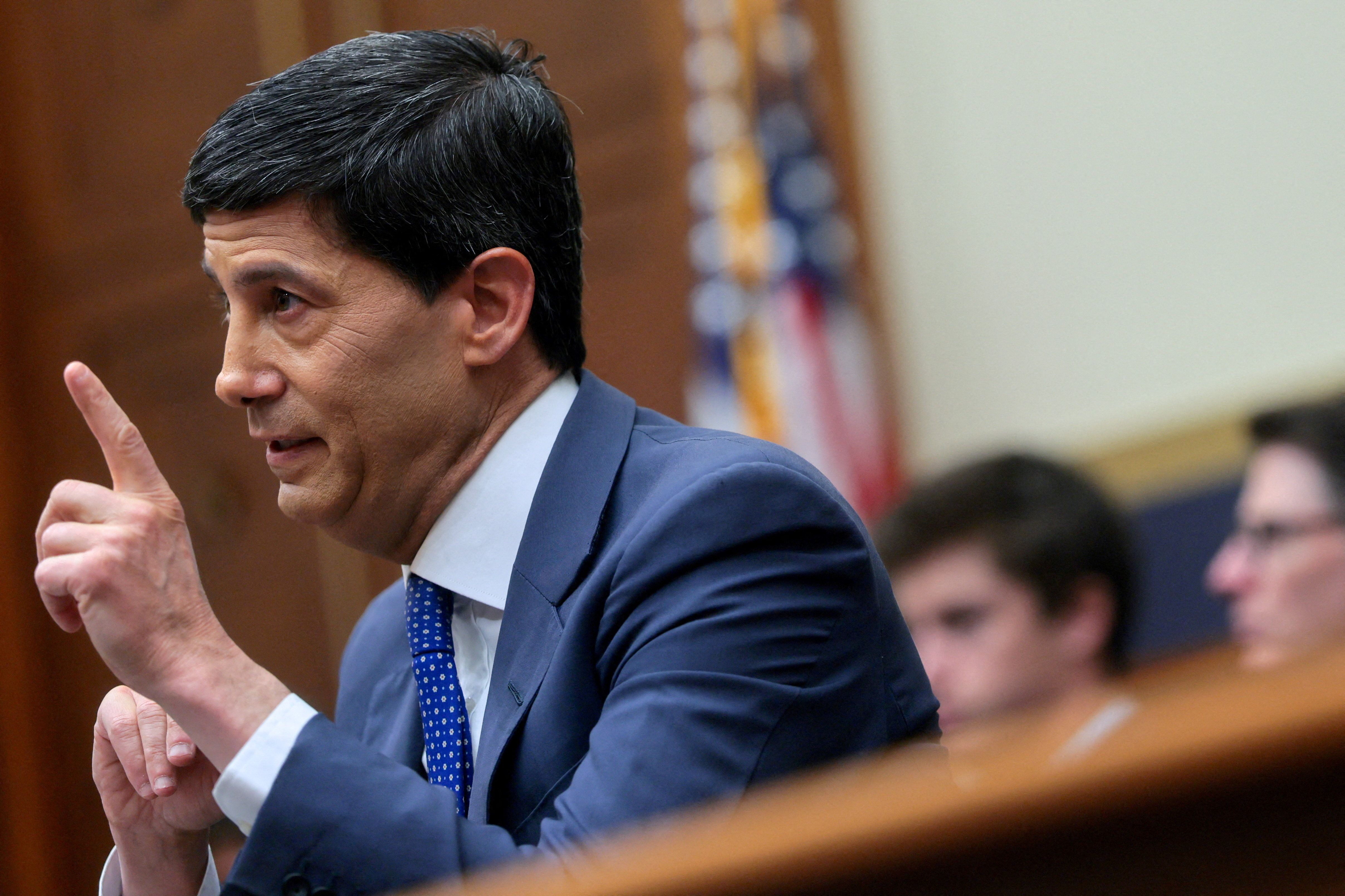 U.S. Federal Reserve Chair Kevin Warsh testifies before the House Financial Services Committee on Capitol Hill in Washington, D.C.