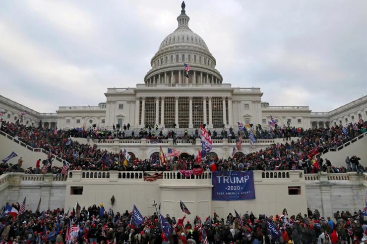 January 6, 2021 mob storms the Capitol