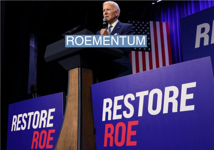 President Biden delivers a speech on abortion in Washington, DC. October 18, 2022.