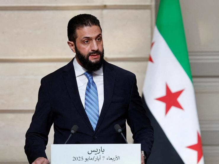 Syrian President Ahmed al-Sharaa
