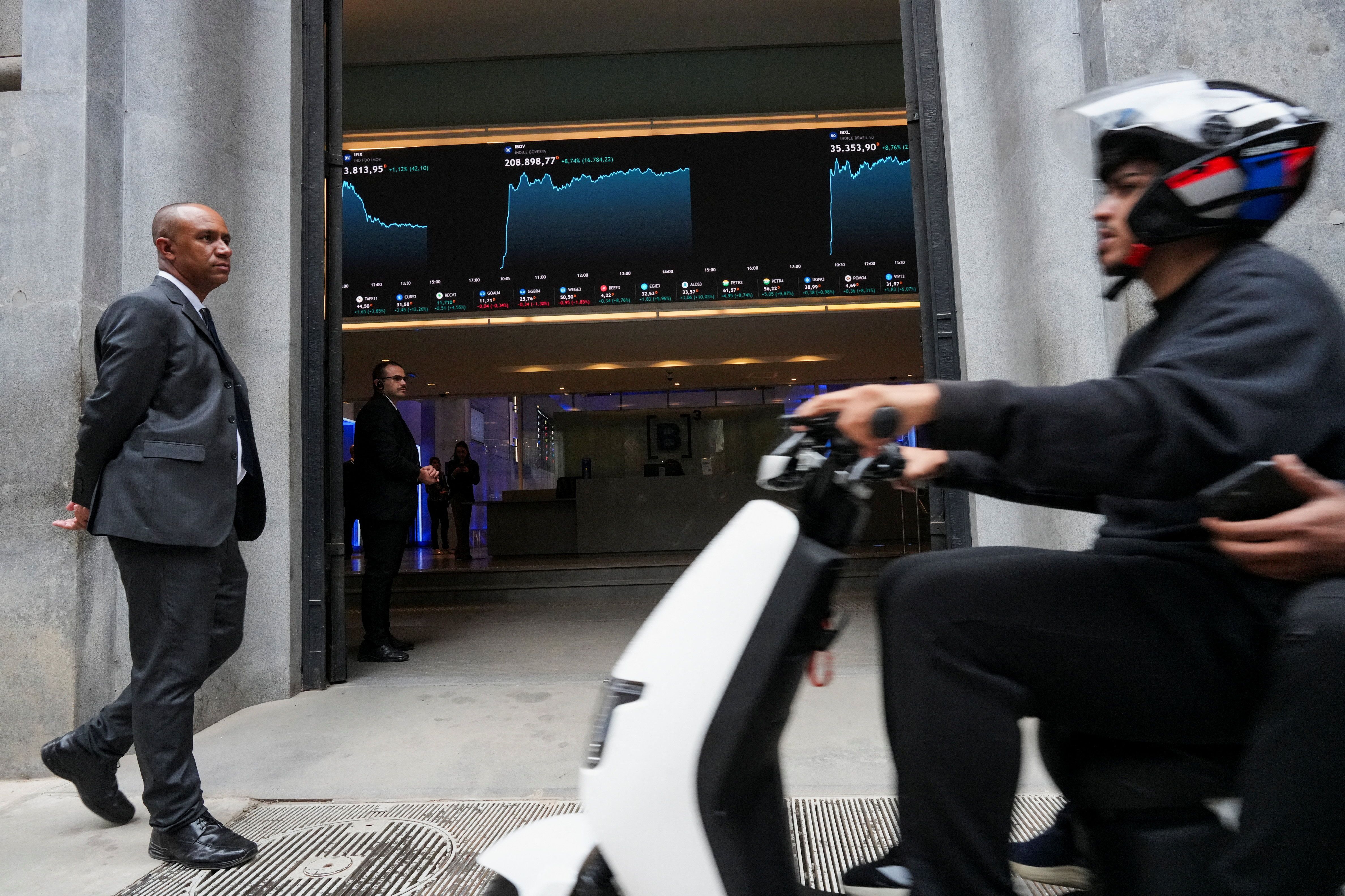 Brazilian stocks soar as Bolsonaro emerges as election favorite - Semafor