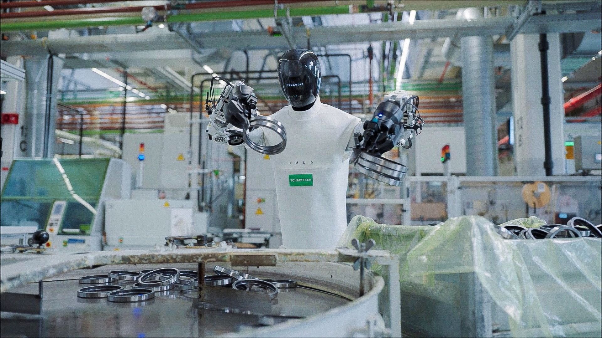 A humanoid robot
