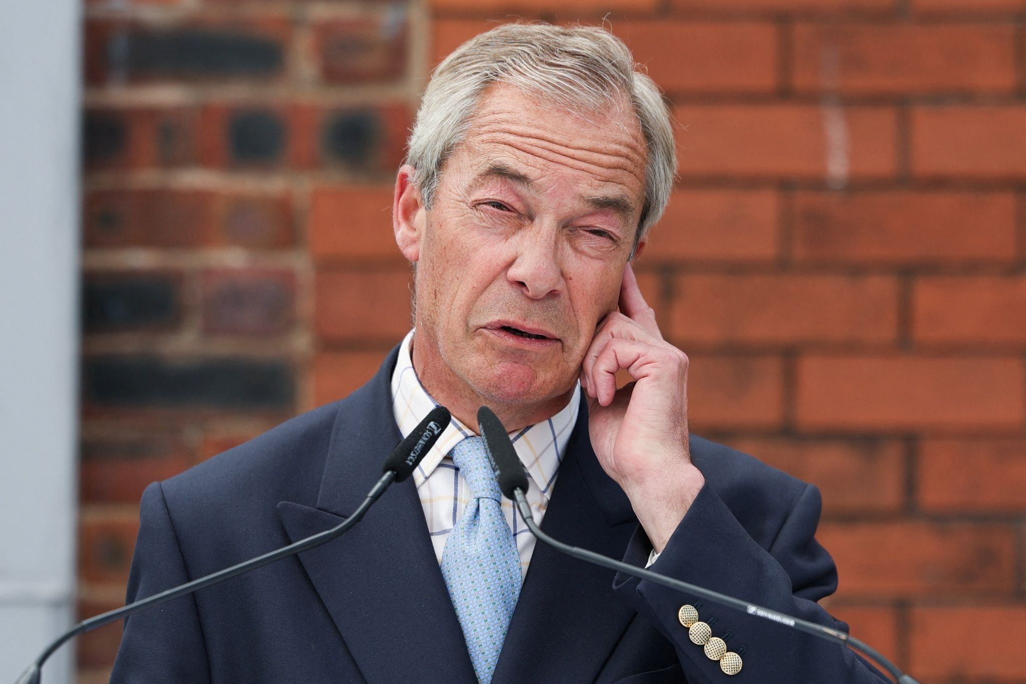 Reform UK leader Nigel Farage