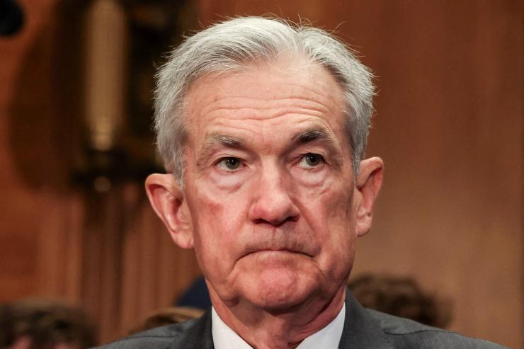 US Federal Reserve Chair Jerome Powell