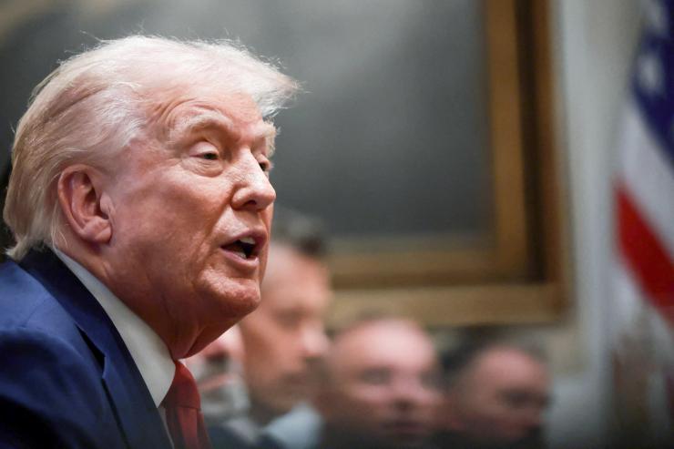 US President Donald Trump.