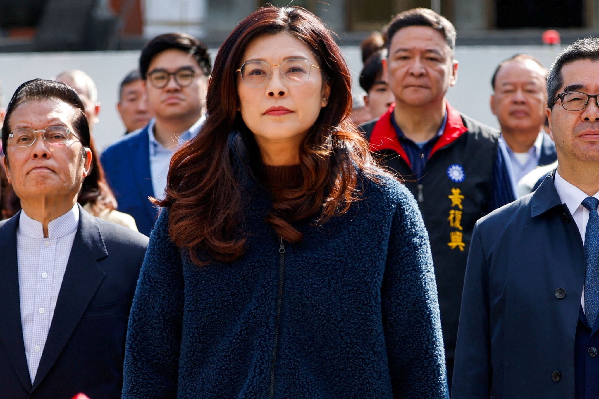 Cheng Li-wun, the chairwoman of Taiwan’s largest opposition party.