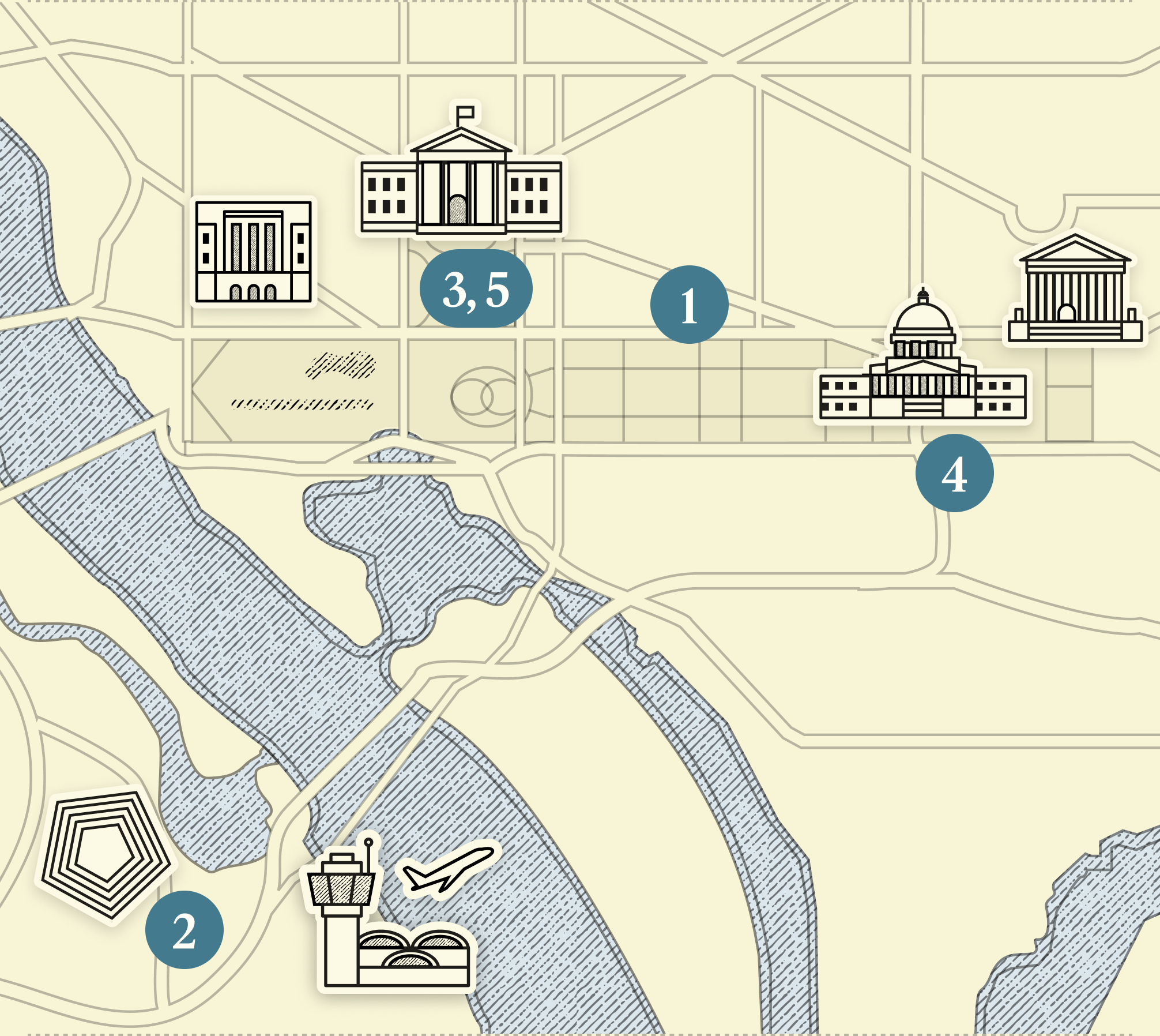 Semafor DC today map graphic