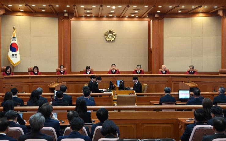 The acting Chief Justice of South Korea’s Constitutional Court issues a final ruling on President Yoon Suk Yeol’s impeachment.