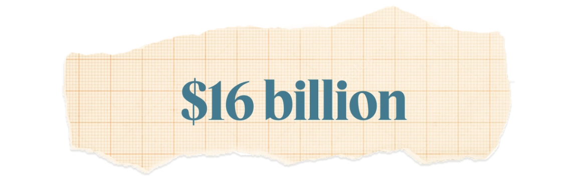 $16 billion.