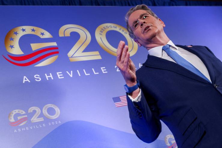 Scott Bessent at the 2026 G20 Summit