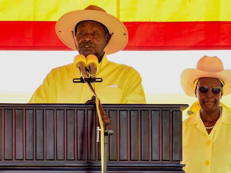Ugandan President Yoweri Museveni.