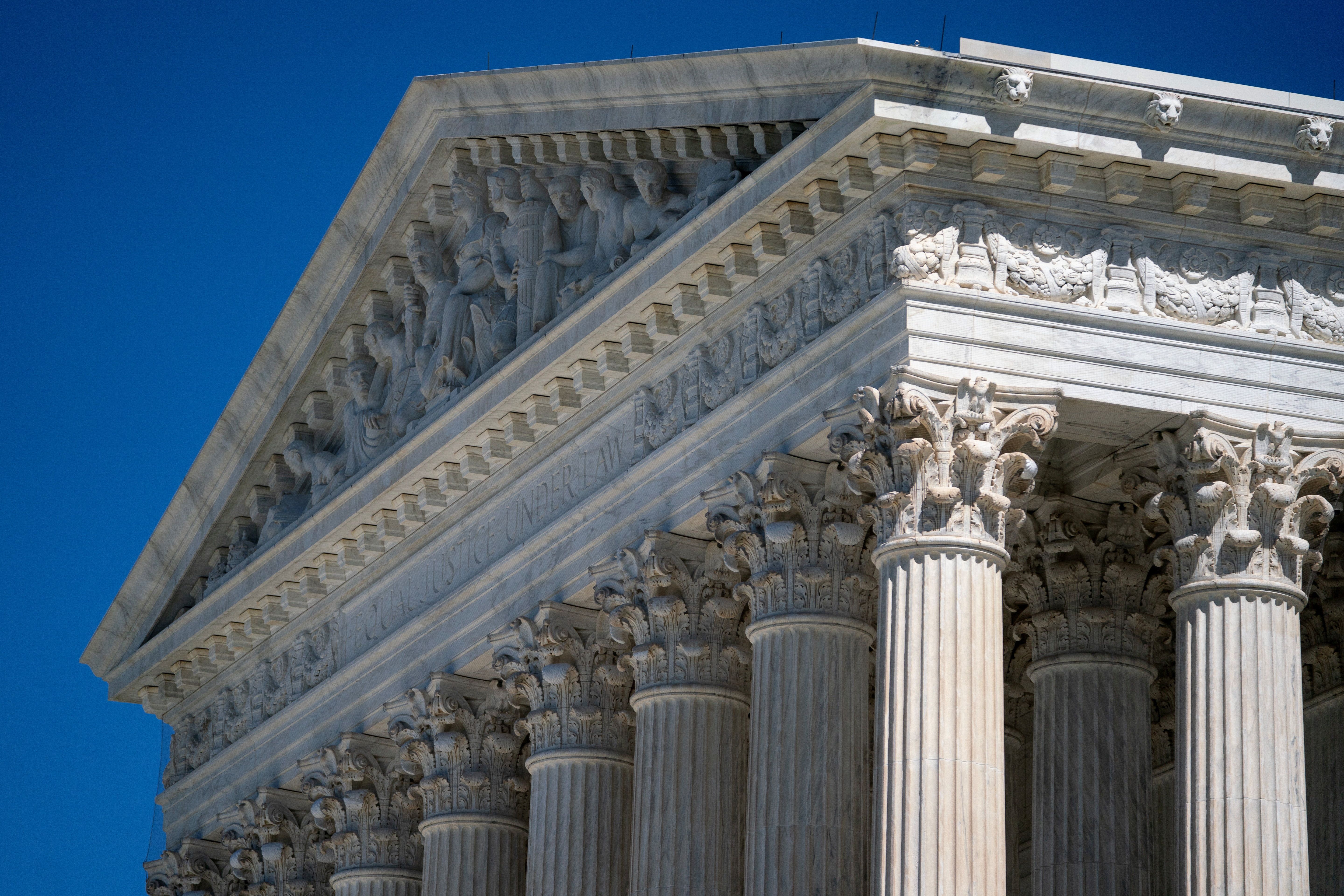 A view of the US Supreme Court
