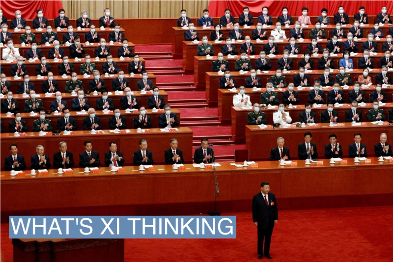 Chinese President Xi Jinping attends the opening ceremony of the 20th National Congress