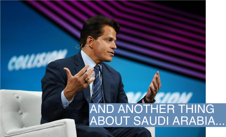 SkyBridge founder Anthony Scaramucci at Collision 2022 in Toronto, Canada. June 23, 2022.