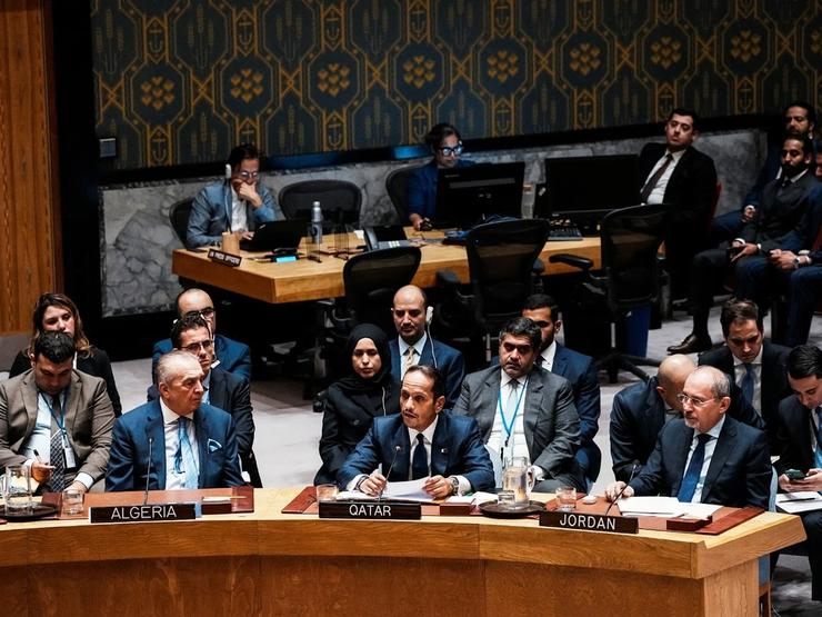 Emergency meeting of the United Nations Security Council at U.N. headquarters in New York