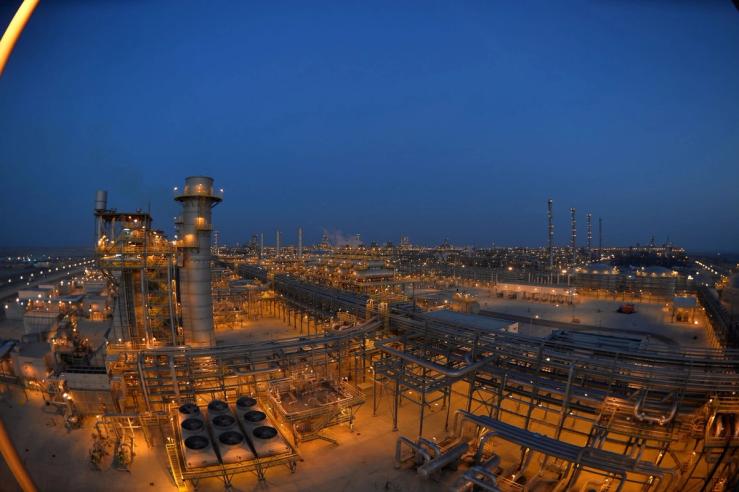 Wasit Gas Plant is located north of Jubail Industrial City and supports economic growth in the Kingdom.