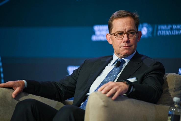 Chris Britt, Chime CEO, speaks at Semafor World Economy 2026.