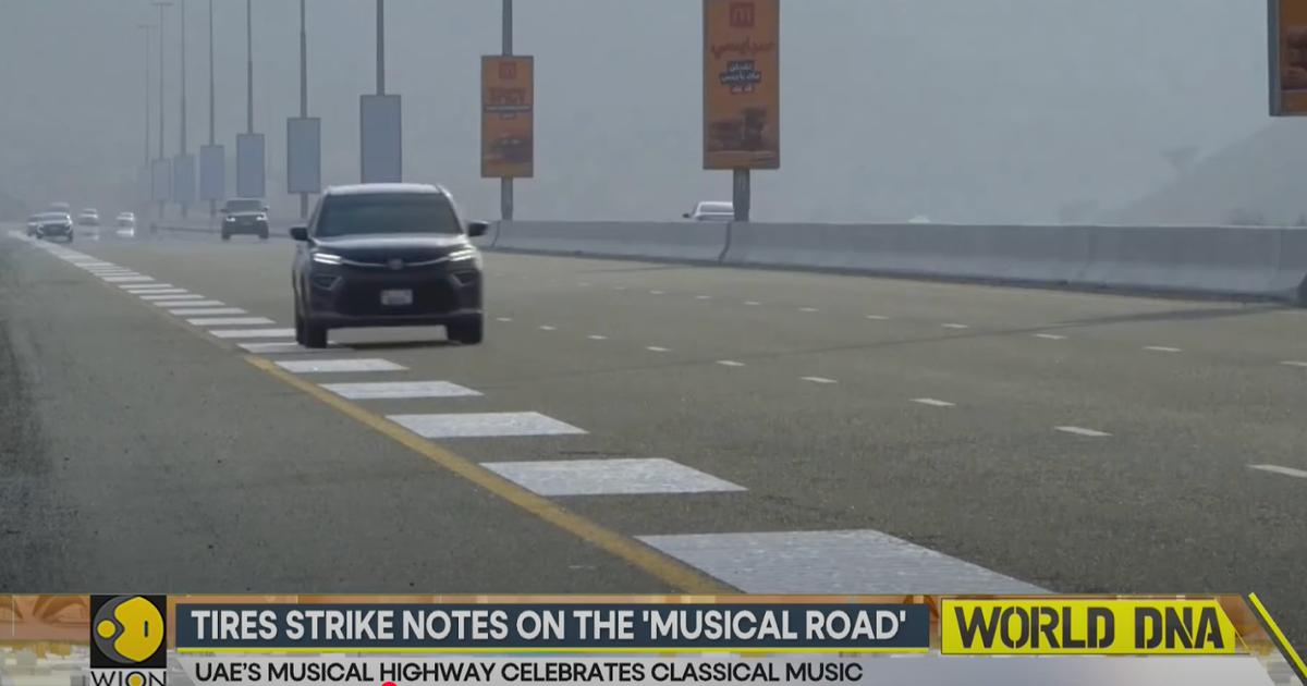 UAE highway plays Beethoven through musical road strips