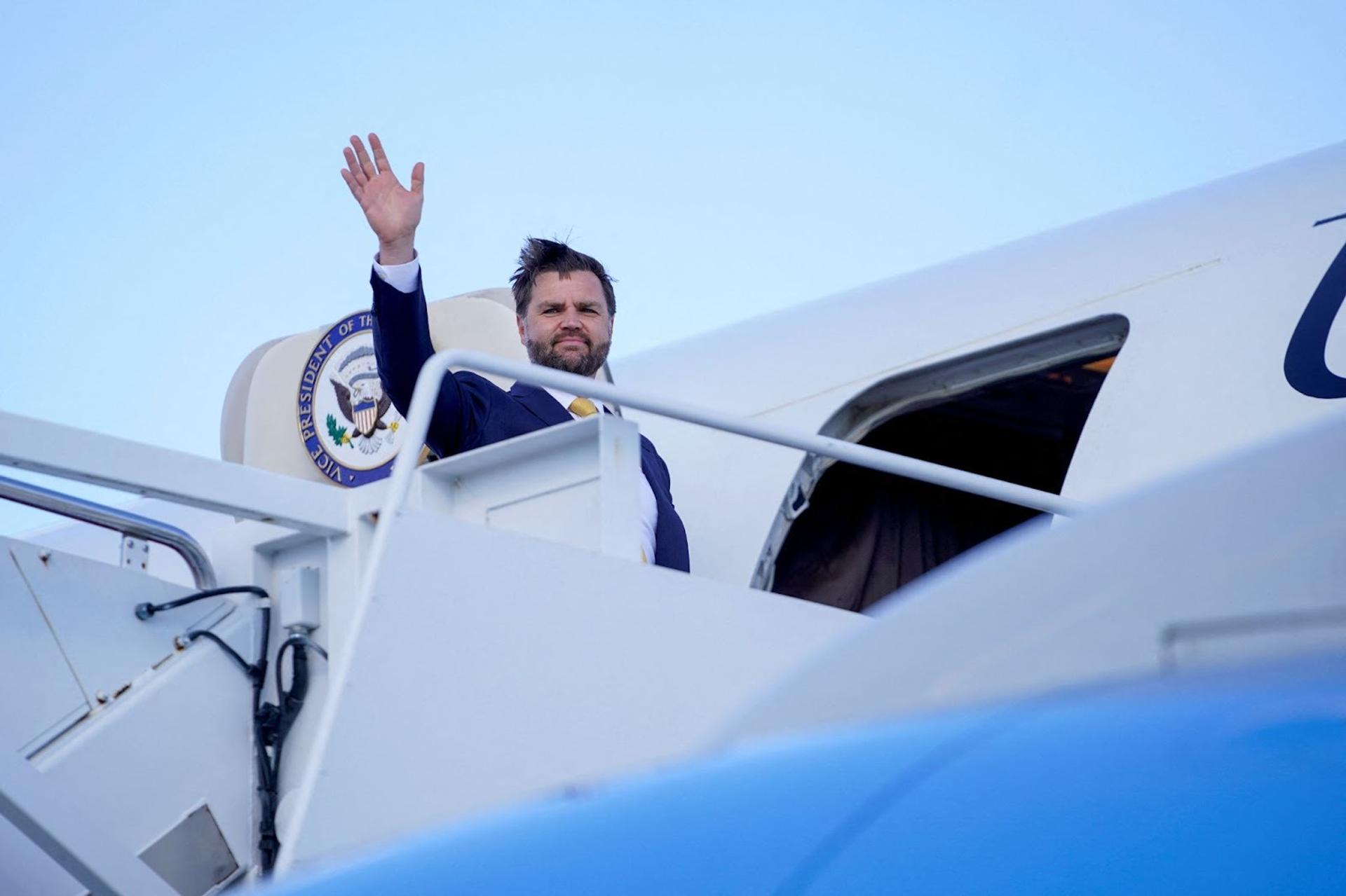 JD Vance. Nathan Howard/Pool via Reuters