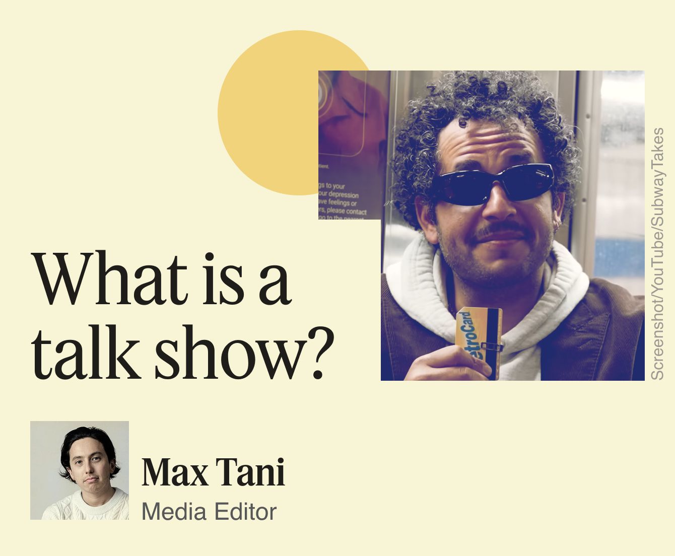 What is a talk show?