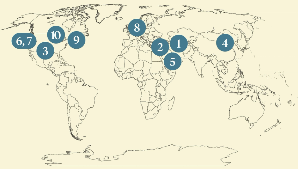 Semafor World Today map graphic