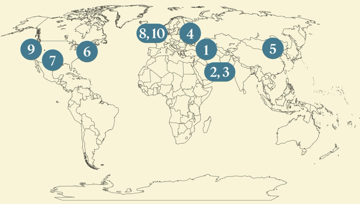 Semafor World Today map graphic