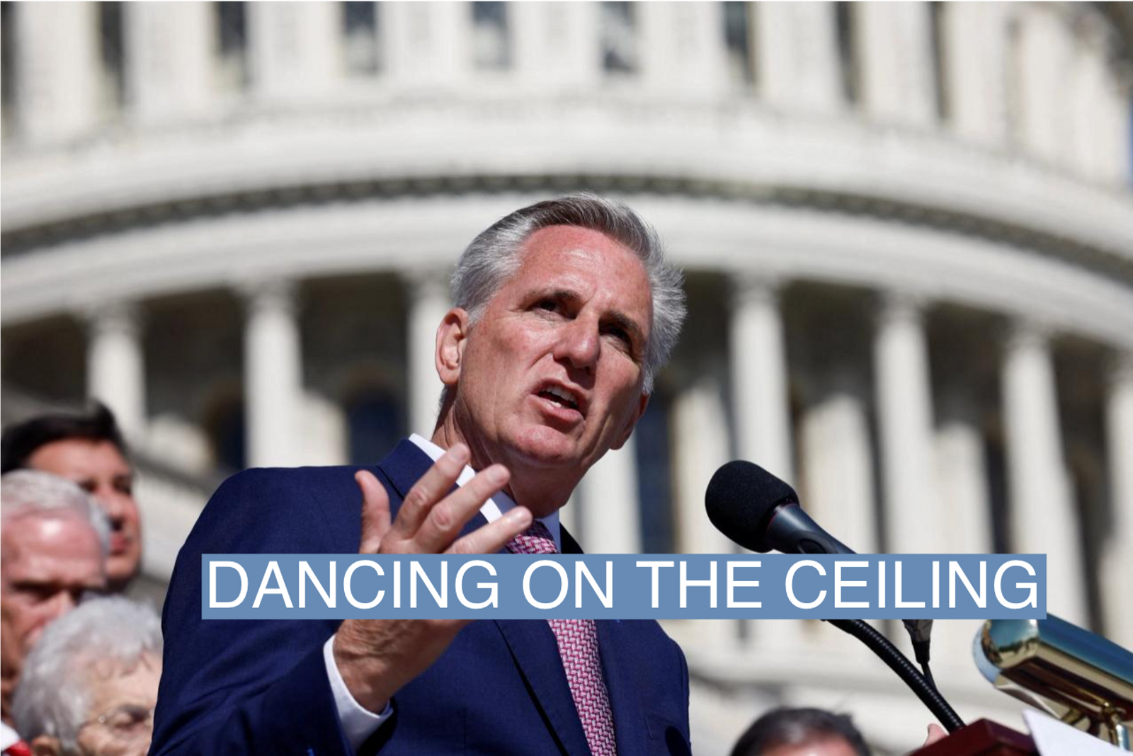House Minority Leader Kevin McCarthy (R-CA) speaks during a news conference about the House Republicans "Commitment to America" outside the United States Capitol building in Washington, D.C., U.S., September 29, 2022. 